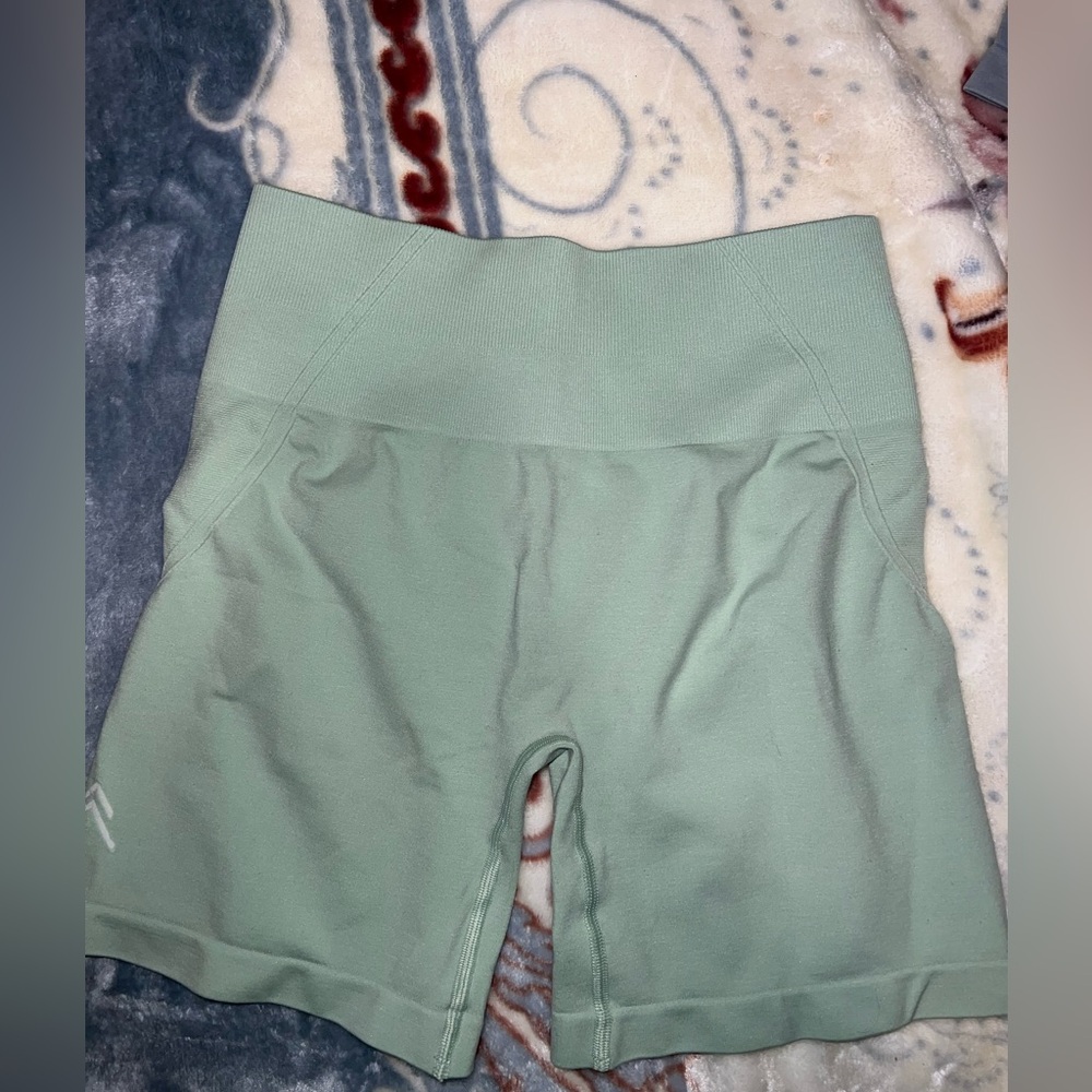 Effortless seamless shorts - Mint Green
